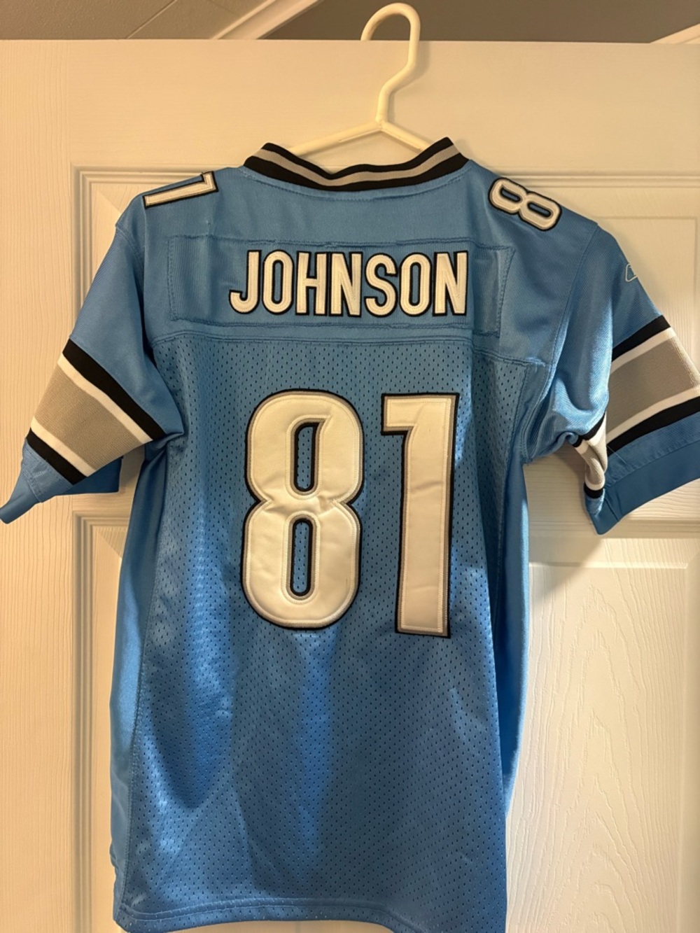 Detroit Lions - Calvin Johnson #81 - Reebok OnField Youth Jersey